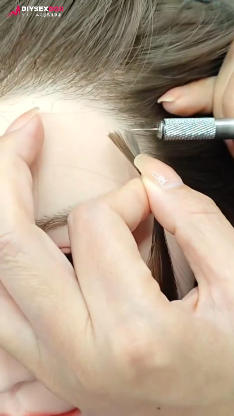 doll senior hair planting