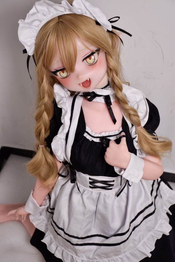 可愛いメイド系ラブドール ElsaBabe 桃井 望 AHR026 150cm プラチナシリコン製